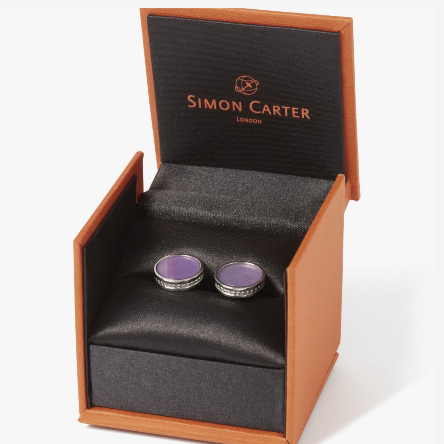 Simon Carter - Edward Amethyst პერანგის სამაგრი