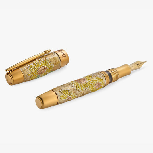 VISCONTI - Van Gogh Dreaming Sunflowers Limited Edition ჭავლური კალამი
