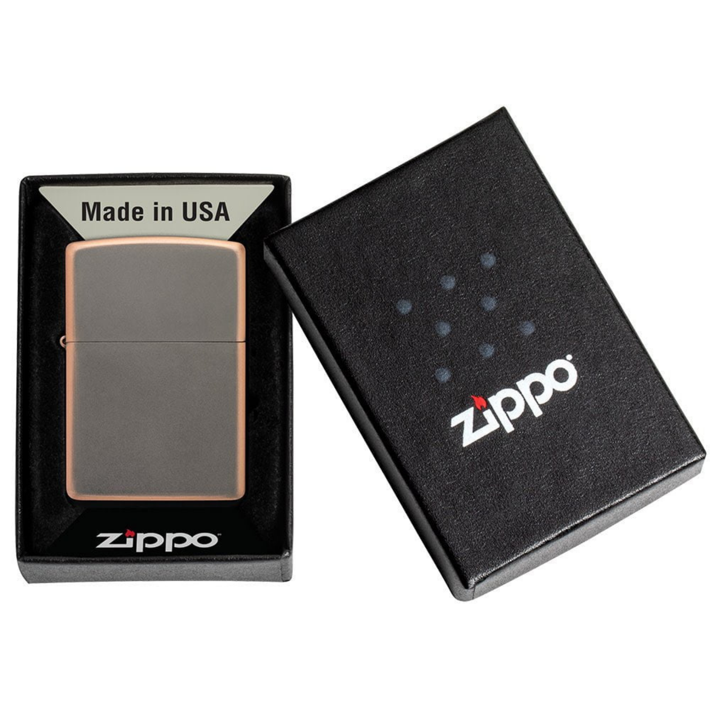 ZIPPO - Rustic Bronze სანთებელა