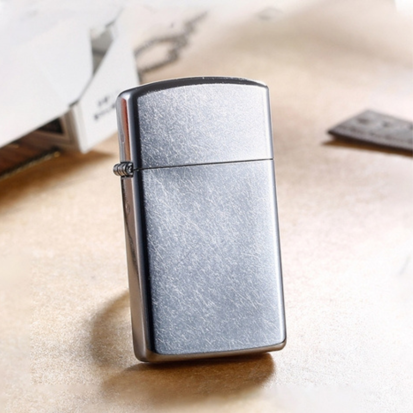 ZIPPO - 1607 Street Chrm Slm სანთებელა