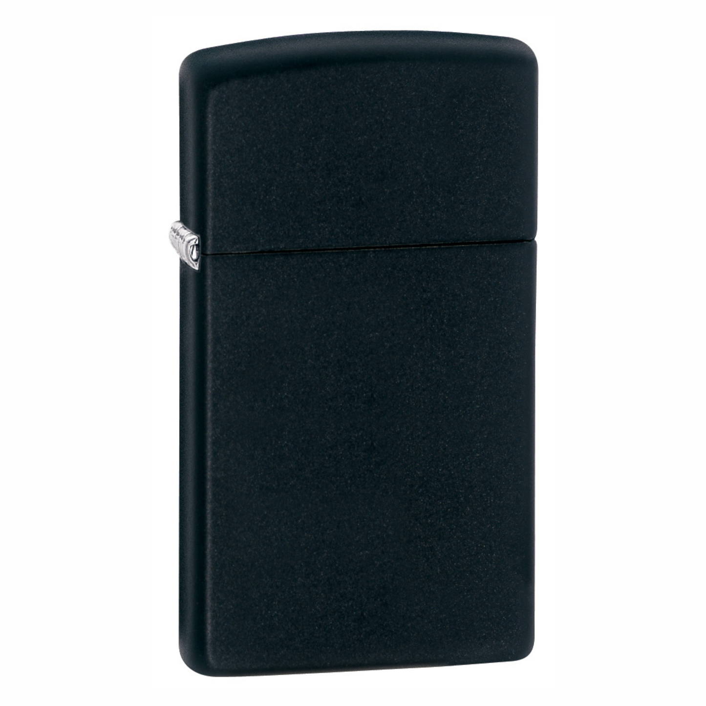 ZIPPO - 1607 SLIM BLACK MATTE სანთებელა