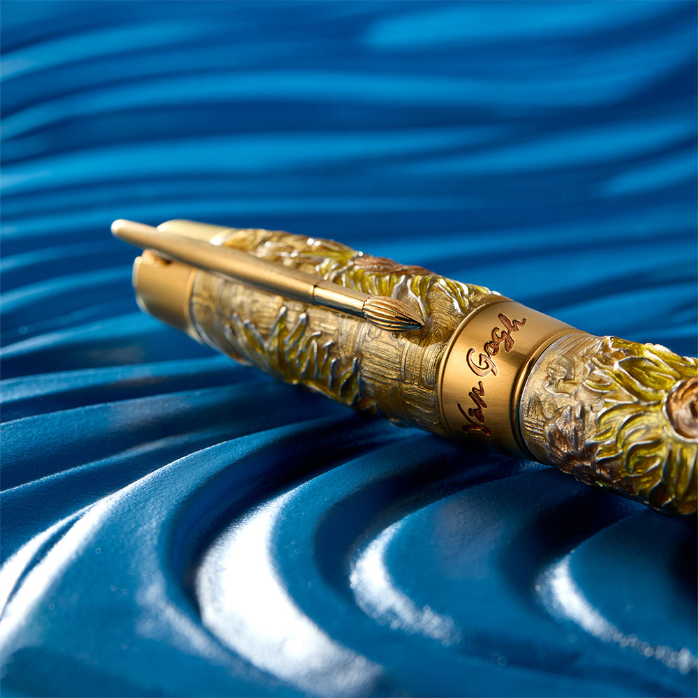 VISCONTI - Van Gogh Dreaming Sunflowers Limited Edition ჭავლური კალამი