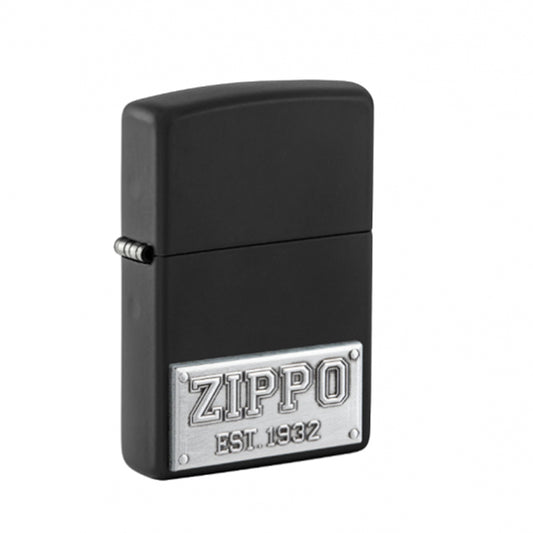 ZIPPO -  48689 - 218 Zippo License Plate Emblem სანთებელა
